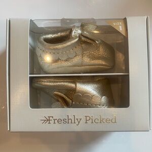 Brand New in Box Freshly Picked Baby Moccasins